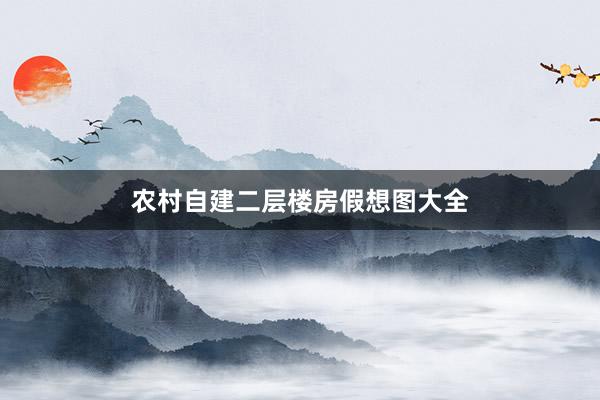 农村自建二层楼房假想图大全
